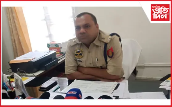 গৰু চুৰি চক্ৰৰ বিৰুদ্ধে অভিযান চলাই গাড়ীসহ লক্ষাধিক টকা জব্দ আৰক্ষীৰ...