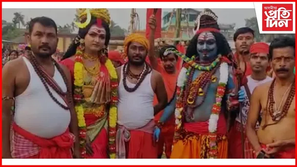 পৰম্পৰা ৰক্ষা কৰি লামডিংত চড়ক পূজা পালন