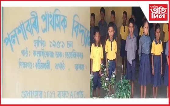 গুণোৎসৱত তৃতীয়বাৰৰ বাবে 'A+' গ্ৰেড কামপুৰৰ পলশাবাৰী প্ৰাথমিক বিদ্যালয়ৰ...