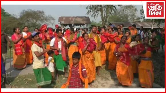 মঙলদৈৰ জামুগুৰি গাঁওত বৈচাগু পালন