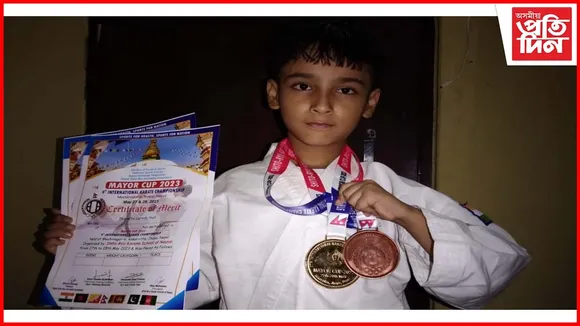আন্তঃৰাষ্ট্ৰীয় প্ৰেক্ষাপটত উজ্বলিল নগাঁৱৰ প্ৰজ্ঞাত জ্যোতি শইকীয়া...
