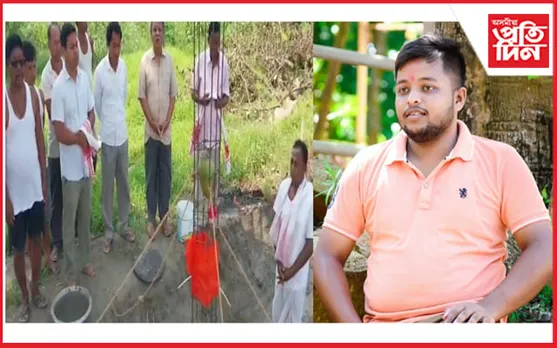 মায়ঙত পুত্ৰৰ স্মৃতিত পিতৃয়ে নিৰ্মাণ কৰে মুক্তিধাম...