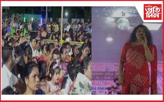 লামডিং সাৰ্ব্বজনীন ৰঙালী বিহু সন্মিলনত জুবলী বৰুৱাৰ সংগীতানুষ্ঠান