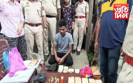 ড্ৰাগছৰ বিৰুদ্ধে তিনিচুকীয়া আৰক্ষীৰ অভিযান: আটক চাৰিজন...