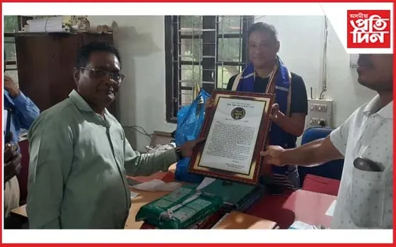 ঢকুৱাখনা ৰাজহ চক্ৰৰ চক্ৰ বিষয়া ৰাহুল দলেক বিদায় সম্ভাষণ 