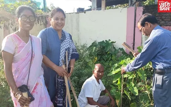 ধেমাজিত জ্যেষ্ঠ নাগৰিক সন্মিলনৰ দ্বাৰা গছপুলি ৰোপণ...