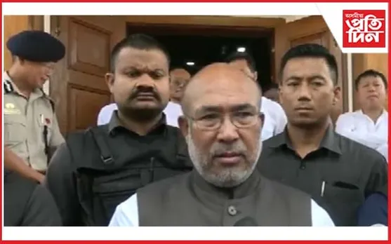 মুখ্যমন্ত্ৰী এন বীৰেন সিঙৰ পদত্যাগৰ দাবী সাংসদৰ...