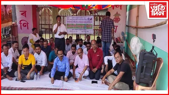 সাংবাদিকৰ ধৰ্মঘট : জোনমণি ৰাভাৰ ঘটনা প্ৰসংগত হাৰাশাস্তিৰ অভিযোগ