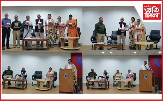 গাম্ভীৰ্যপূৰ্ণ অনুষ্ঠানত তেজপুৰ বিশ্ববিদ্যালয়লৈ আগবঢ়োৱা হ'ল হেমকোষৰ ব্ৰেইল সংস্কৰণ...