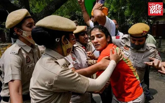 Wrestlers Protest: সংসদ ভৱন অভিমুখী প্ৰতিবাদী মল্লযুঁজাৰুক আটক...