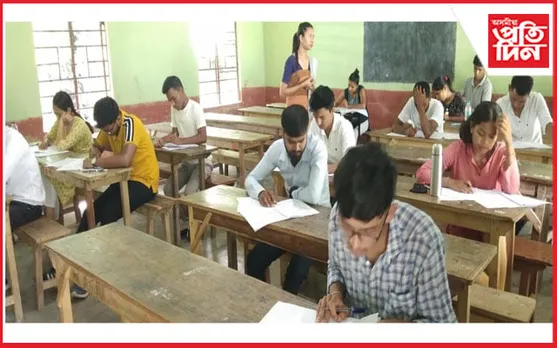 তামুলপুৰত বিধায়কৰ বিনামূলীয়া ক'চিংঃ বাচনি পৰীক্ষাত শতাধিক ছাত্ৰ-ছাত্ৰী...