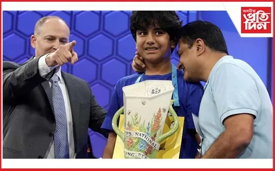 স্পেলিং বী প্ৰতিযোগিতাত খিতাপ দখল কৰি ভাৰতলৈ গৌৰৱ কঢ়িয়াই আনিলে দেৱ শ্বাহে  