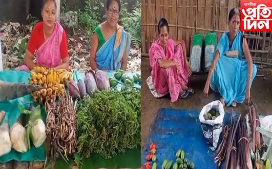 চৰাইদেউৰ মাইবেলাত হাতে-হাতে দগা-পাল্লালৈ এজাক মহিলা...
