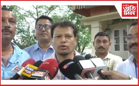 মঙলদৈ ক্ৰীড়া সন্থাৰ সাধাৰণ সভা : সভাপতি হিচাবে পুনৰ গুৰুজ্যোতি দাস