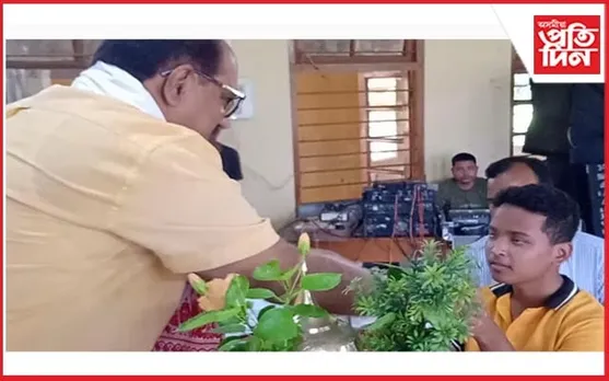 গুৱাহাটী দৃষ্টিহীন উঃ মাঃ বিদ্যালয়ৰ প্ৰীতি সন্মিলন : মুকলি সভাত উপস্থিত জয়ন্ত বৰুৱা 
