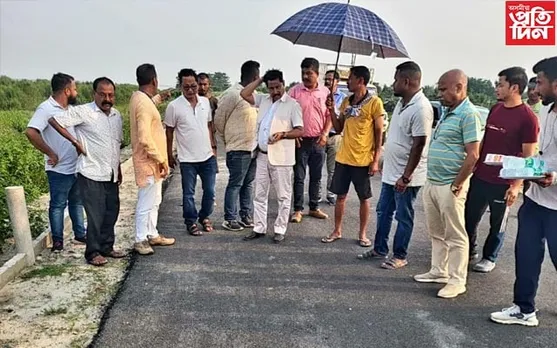 প্ৰতিদিন ডিজিটেলৰ বাতৰিৰ প্ৰভাৱ: উঁয়ে খোৱা মথাউৰীৰ পকীপথ পৰিদর্শন বিভাগীয় সচিবৰ... 
