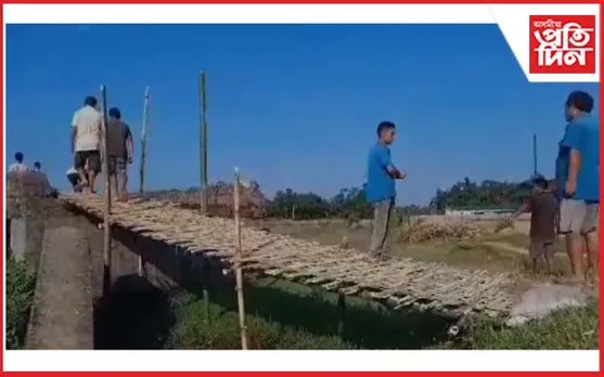 স্বাধীনতাৰ ৭৫ বছৰৰ পিছতো ডিমৌবাসীয়ে দেখা নাই পকী পথ, দলং....