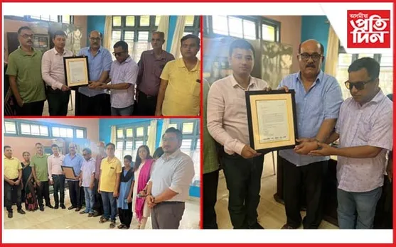 ব্ৰেইল ছপাশালৰ বিষয়া, কৰ্মচাৰীক জয়ন্ত বৰুৱাৰ আনুষ্ঠানিক কৃতজ্ঞতা...