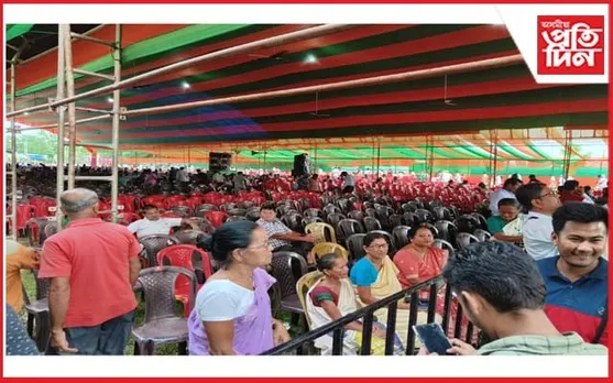 ৰাষ্ট্ৰীয় সভাপতি জে পি নড্ডাৰ জনসভা ত্যাগ জনতাৰ...