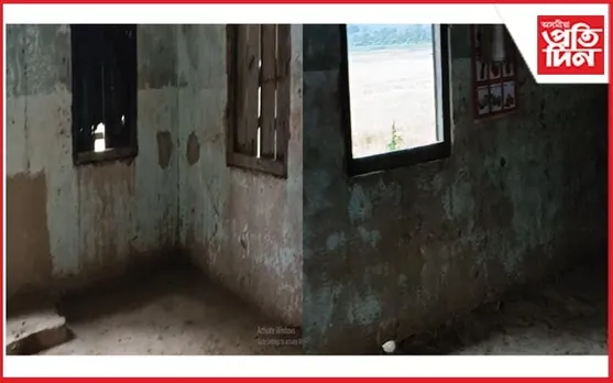 কাজিৰঙাত অংগনবাদী কেন্দ্ৰৰ দুৰৱস্থা: নূন্যতম সুবিধাও পোৱা নাই শিশুসকলে...
