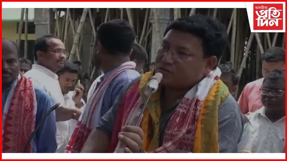 দিনজোৰা কাৰ্যসূচীৰে ওৰাঙত বিটিআৰ প্ৰধান প্ৰমোদ বড়ো... 