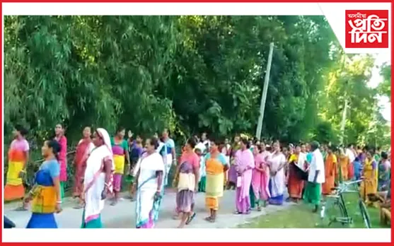 কোকৰাঝাৰত অবৈধ নিচাজাতীয় সামগ্ৰীৰ বিৰুদ্ধে সৰব শ-শ মহিলা...