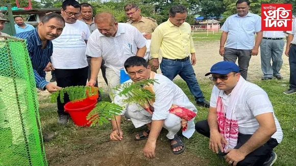 ধেমাজিৰ বিভিন্ন ঠাইত বিশ্ব পৰিৱেশ দিৱস পালন...