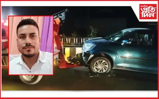 পথৰ কাষত ৰৈ থকা APDCL ৰ দুই কৰ্মচাৰীক মহতিয়াই নিলে বাহনেঃ এজনৰ মৃত্যু...