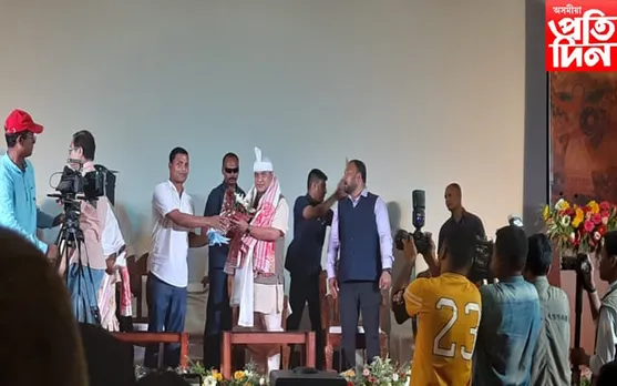 জ্যোতি চিত্ৰবনত "বীৰাংগনা সাধনী" চলচ্চিত্ৰৰ "মহুৰত আৰু আনুষ্ঠানিক ঘোষণা" অনুষ্ঠান...
