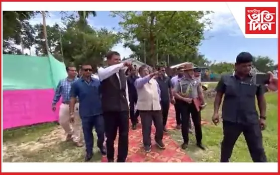 ডিব্ৰুগড়ত উপস্থিত ৰাজ্যপালঃ নিৰ্মীয়মান ক্ৰীড়া বিশ্ববিদ্যালয় পৰিদৰ্শন...