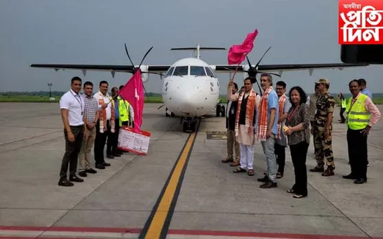  দ্বিতীয়খন ফ্লাইবিগ বিমান সেৱাৰ শুভাৰম্ভ মন্ত্ৰী জয়ন্ত মল্লবৰুৱাৰ