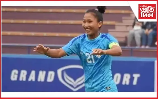 ৰাষ্ট্ৰীয় মহিলা ফুটবল দলৰ নৱনিযুক্ত অধিনায়ক অপূর্ণা নাৰ্জাৰীলৈ আপৰ শুভেচ্ছা...
