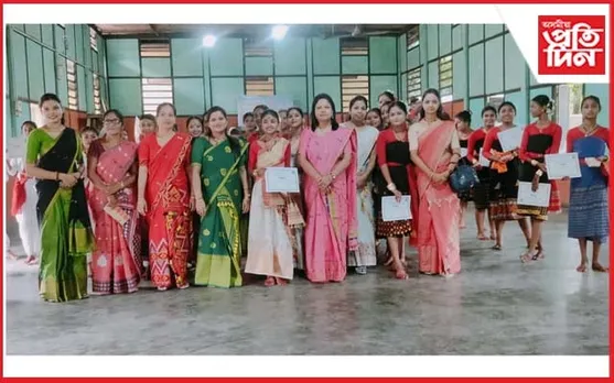 জাজৰিত সত্ৰীয়া নৃত্য আৰু আধুনিক নৃত্য কৰ্মশালাৰ সফল সামৰণি...