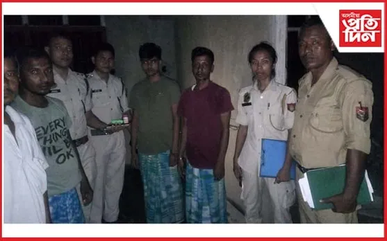 চাইবাৰ অপৰাধীৰ বিৰুদ্ধে মৰিগাওঁ আৰক্ষীৰ অভিযানঃ দুজনক আটক..