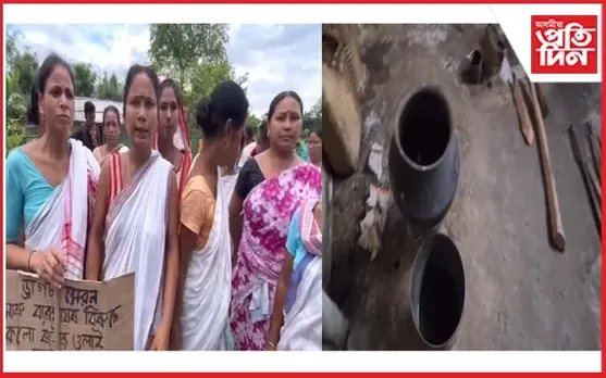 চাবুৱাৰ টকোবাম গাঁৱত চুলাই ভাটি উচ্ছেদ মহিলাৰ... 