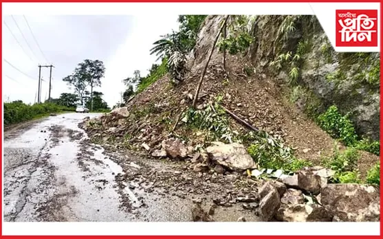 অৰুণাচল প্ৰদেশৰ বিভিন্ন স্থানত ভূমিস্খলন