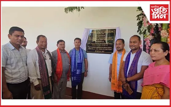 কাজলগাঁৱত ৮৫ লাখৰো অধিক ধনেৰে নিৰ্মিত জিলা পুথিভঁৰাল গৃহৰ শুভ উদ্বোধন...