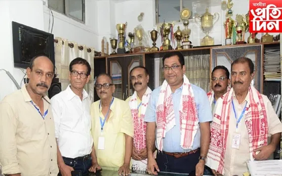 নগাঁও ক্ৰীড়া সংস্থাৰ সাধাৰণ সভাঃ সভাপতি পদত বিধায়ক ৰূপক শৰ্মা...