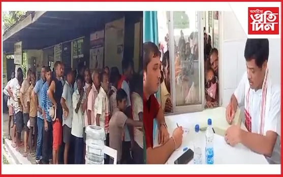 জীৱন সঞ্জীৱনী NGOৰ উদ্যোগত বিনামূলীয়া চকু পৰীক্ষণ শিবিৰ...