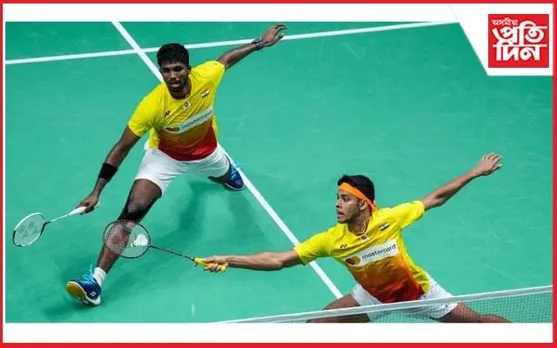 কোৰিয়া অ'পেন বেডমিণ্টন : ফাইনেলত ভাৰতৰ ছাটৱিক-চিৰাগ 