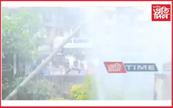 মহানগৰীত পুনৰ ফুটিল পানীৰ পাইপ