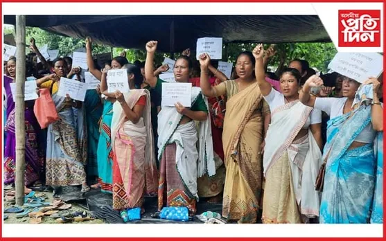 ঢকুৱাখনা সমবায়ত বগা চাউলৰ ক'লা বেহা: ৰাইজৰ উত্তাল প্ৰতিবাদ...