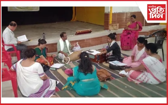 অসম সত্ৰ মহাসভাৰ উদ্যোগত বৰগীত,ভাওনা-সত্ৰীয়া নৃত্যৰ কৰ্মশালা