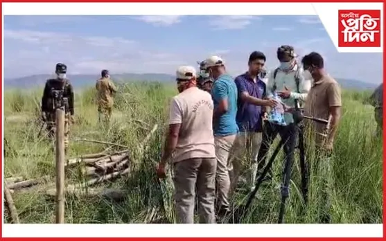 কাজিৰঙা ৰাষ্ট্ৰীয় উদ্যানৰ এটা চাপৰিত ঢেকিয়াপতিয়া বাঘৰ মৃতদেহ উদ্ধাৰ...