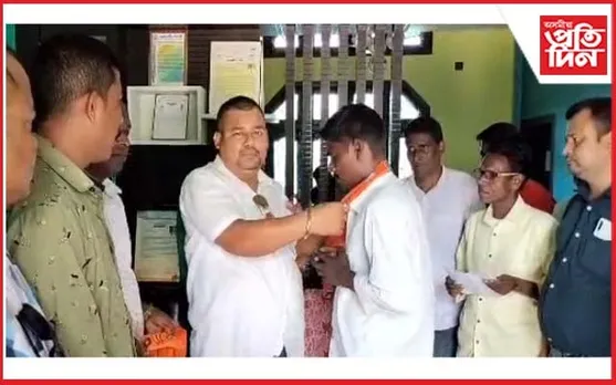সোণাৰিত অৰ্ধ শতাধিক লোকৰ BJPত যোগদান...