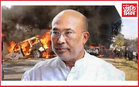 মুখ্যমন্ত্ৰীয়ে পদত্যাগ নকৰা পৰ্যন্ত মণিপুৰলৈ শান্তি ঘূৰি নাহেঃ কংগ্ৰেছ