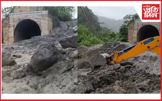 মেঘালয়ৰ সোণাপুৰত ভূমিস্খলন : বন্ধ শিলচৰ-বদৰপুৰ সংযোগী পথ