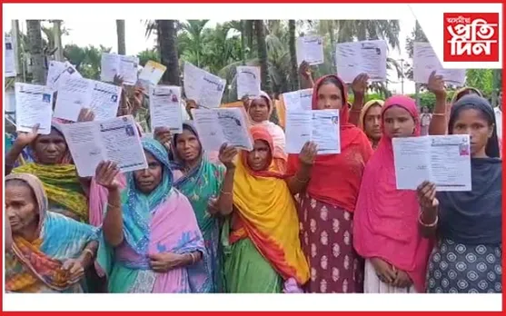 হিতাধিকাৰীৰ চাউল  আত্মসাৎ!  সুলভ মূল্যৰ দোকানীৰ ঘৰত উত্তপ্ত পৰিস্থিতি
