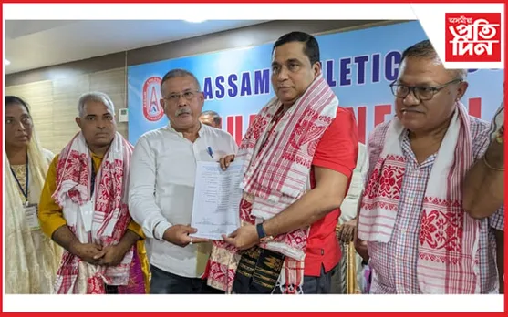 অসম এথলেটিকছ সন্থাৰ সভাপতিৰূপে নিৰ্বাচিত জয়ন্ত মল্লবৰুৱা 
