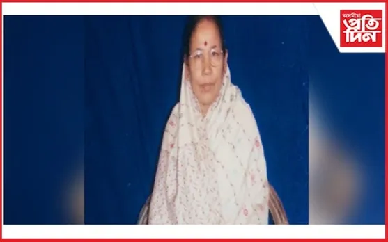 প্ৰবীণ সমাজহিতৈষী প্ৰতিভা গগৈৰ বিয়োগ